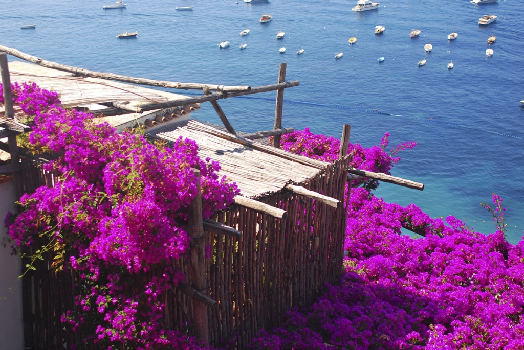 世界の春の絶景：4位 イタリア　ポジターノ